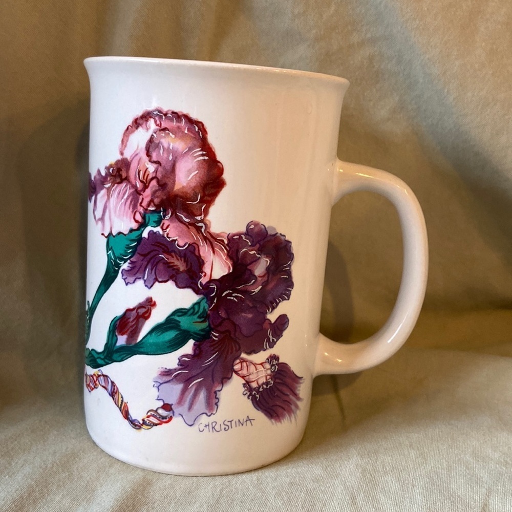 Royal Iris Mug by Potpourri Press, 1992